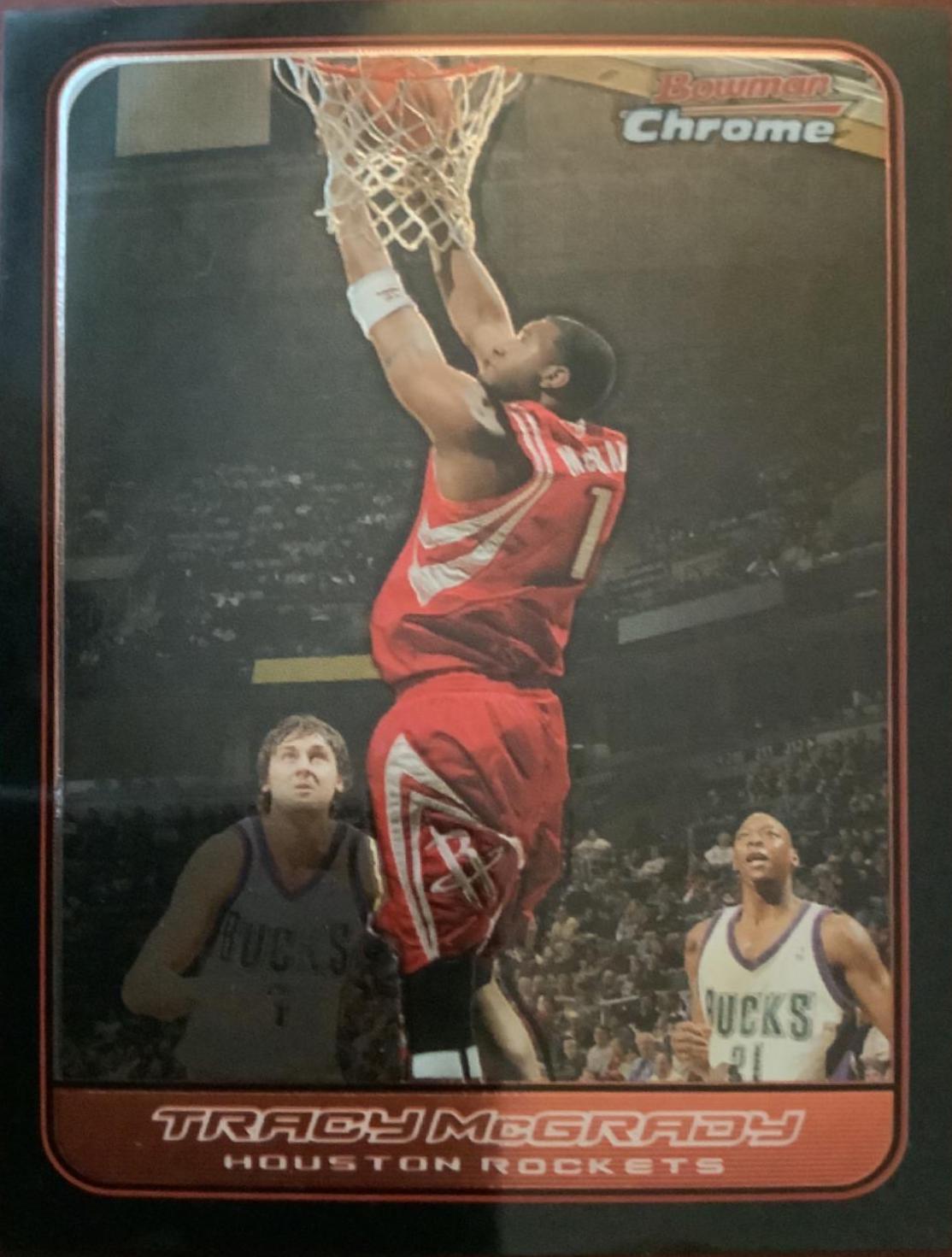 Tracy McGrady #74 Basketball Cards 2006 Bowman Chrome
