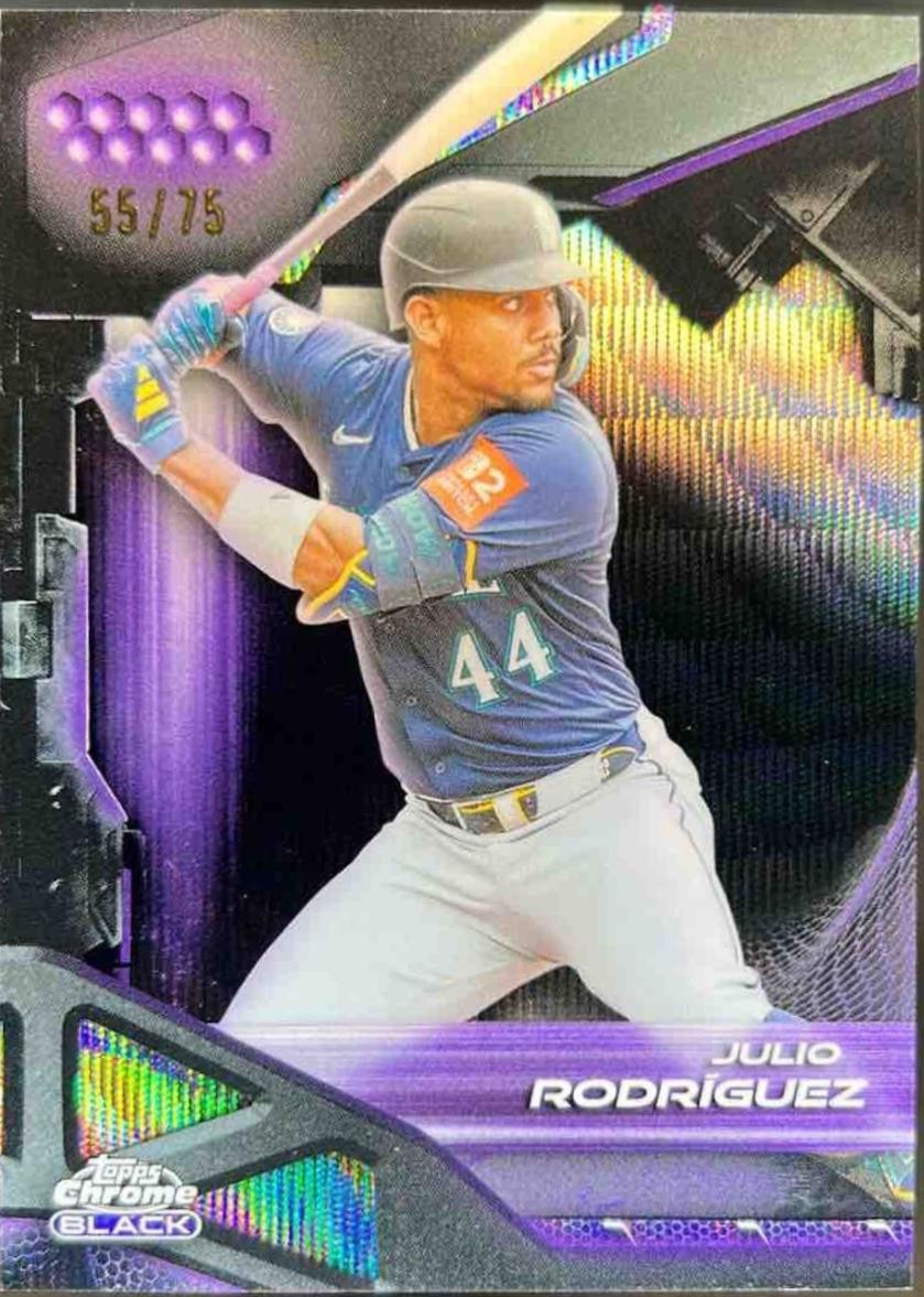 Julio Rodriguez [Purple Wave Refractor] #7