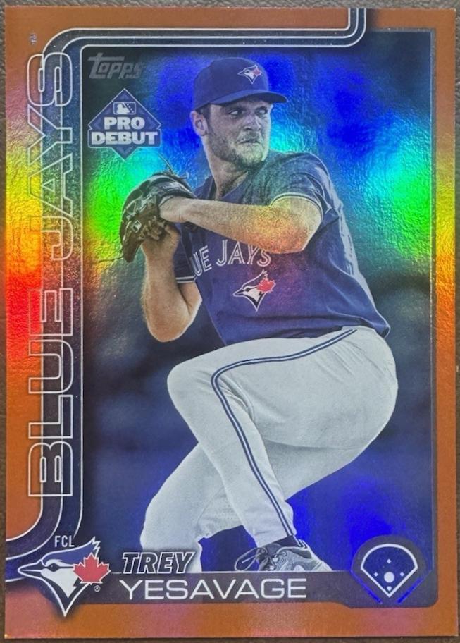 Trey Yesavage [Orange Foil] #PD-45 Prices | 2025 Topps Pro Debut ...
