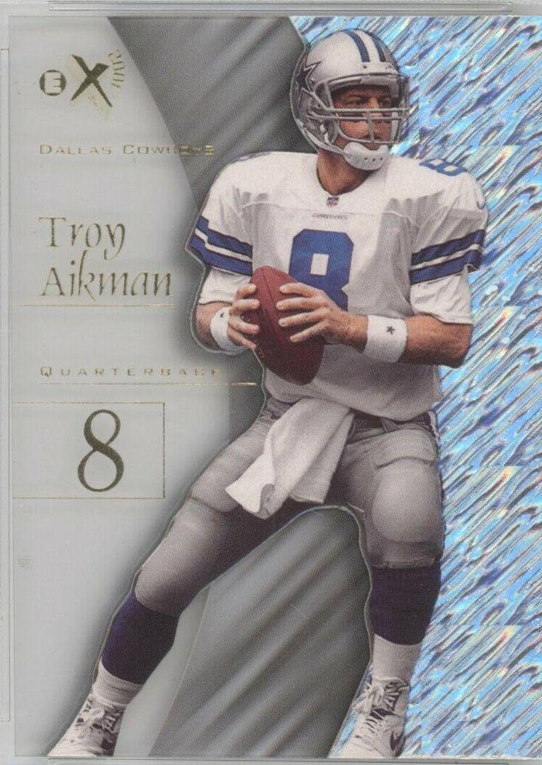 Troy Aikman #15 Football Cards 1998 Skybox E X2001