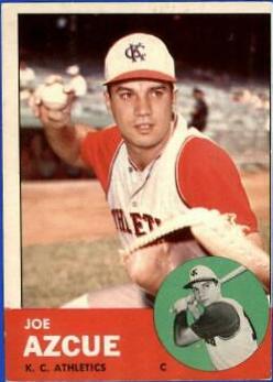 Joe Azcue (1963 Topps)