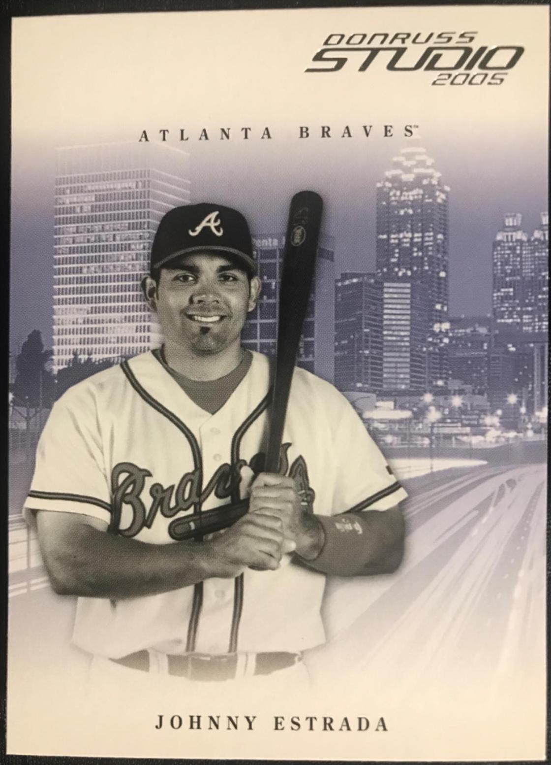Johnny Estrada #29 Baseball Cards 2005 Donruss Studio
