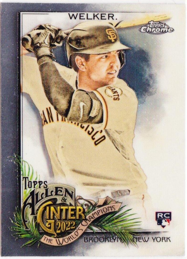 Colton Welker #197 Baseball Cards 2022 Topps Allen & Ginter Chrome