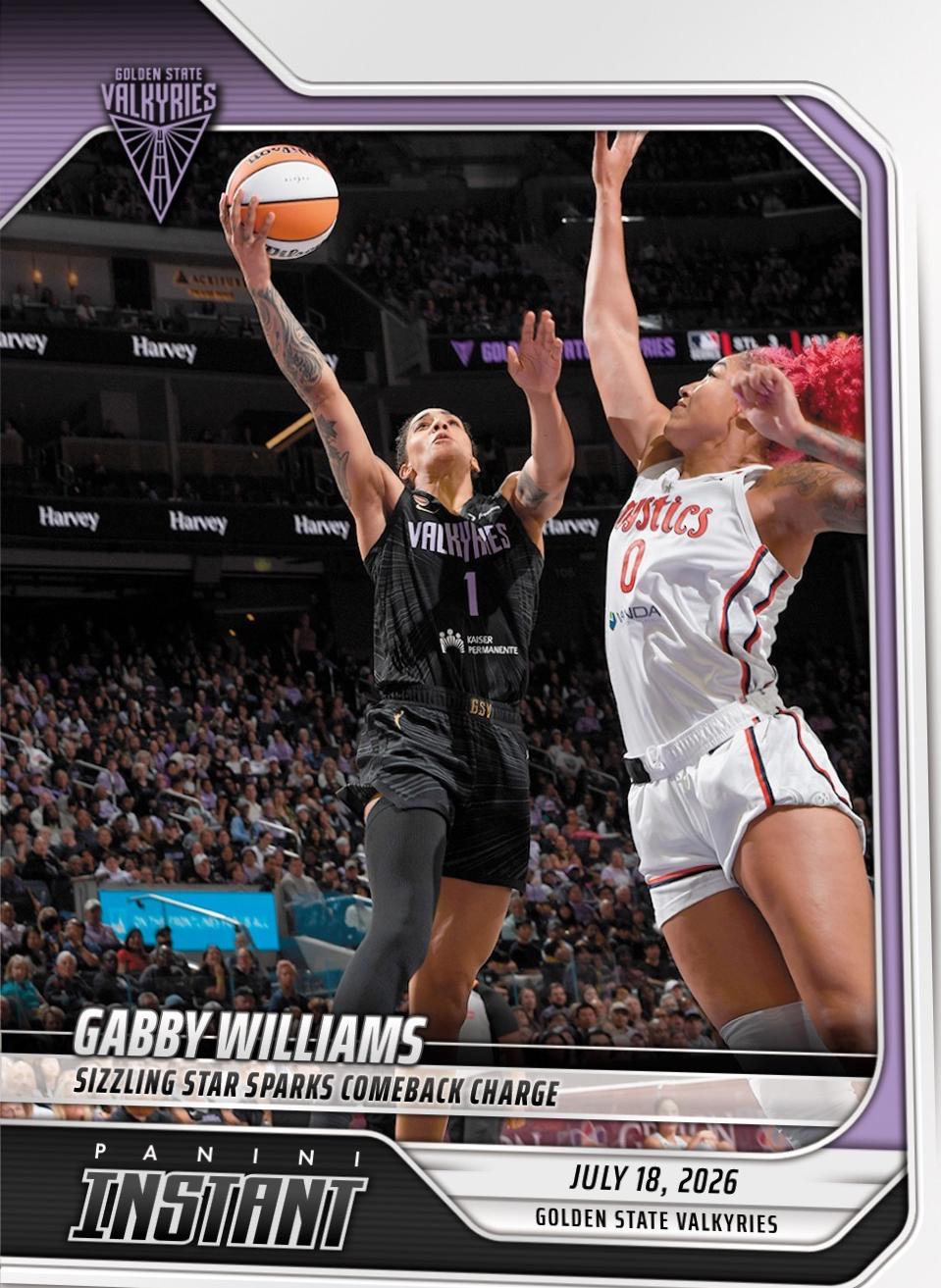 Gabby Williams #248 2026 Panini Instant WNBA