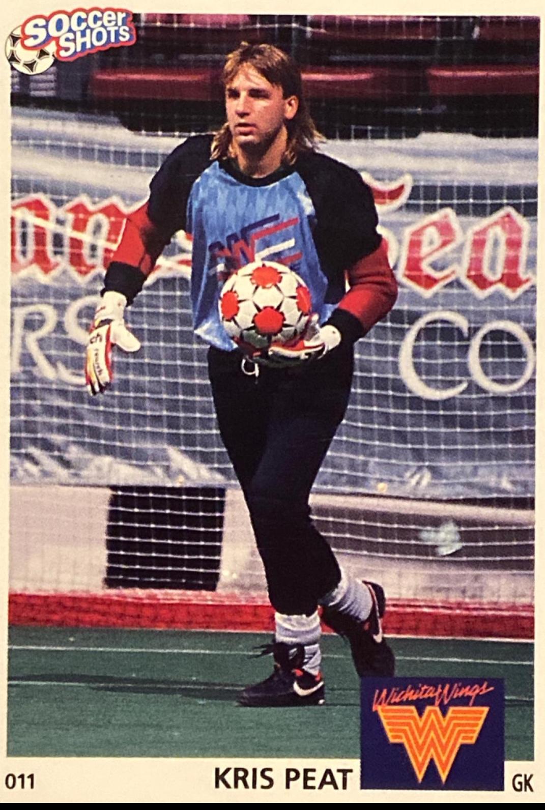 Kris Peat #11 Soccer Cards 1991 Soccer Shots MSL