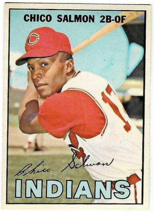 Chico Salmon #43 Baseball Cards 1967 O Pee Chee
