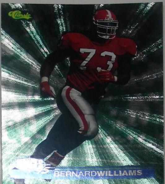 Bernard Williams #49 Football Cards 1995 Classic Images Limited