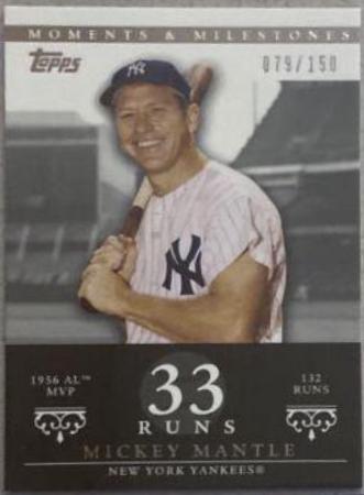 Mickey Mantle [34 Runs] #166