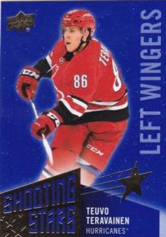 Teuvo Teravainen #SSL-7 Hockey Cards 2018 Upper Deck Shooting Stars Left Wingers