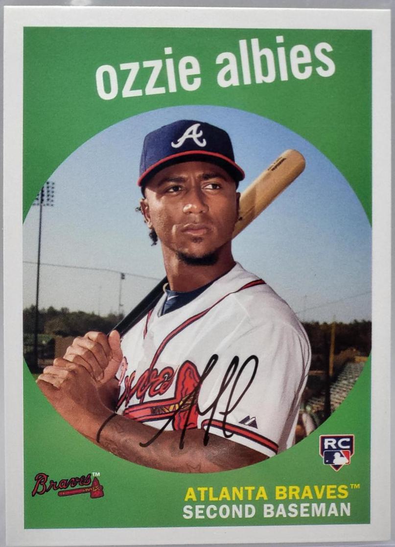 Ozzie Albies #18 Baseball Cards 2018 Topps Archives