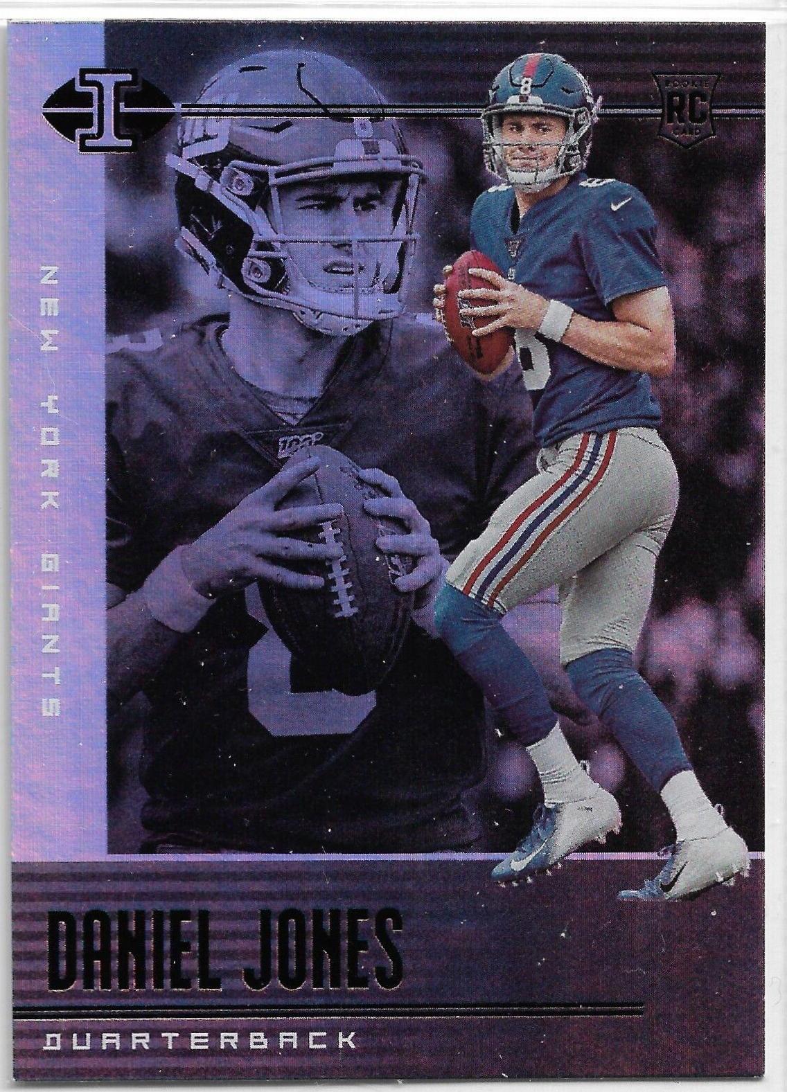 Daniel Jones #2 Football Cards 2019 Panini Illusions