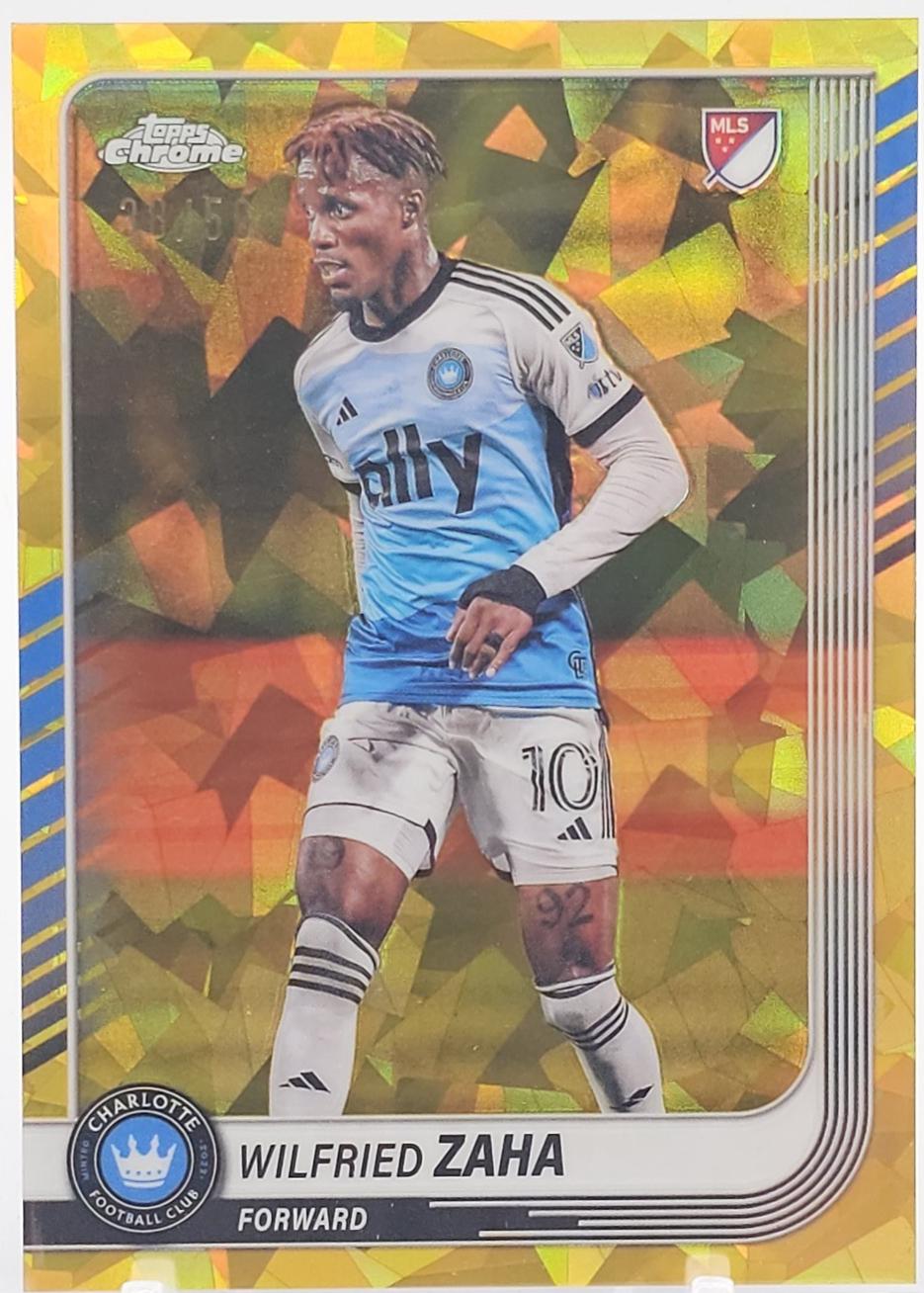 Wilfried Zaha #172 2025 Topps Chrome Sapphire MLS