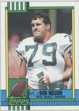 Bob Nelson #154 Football Cards 1990 Topps