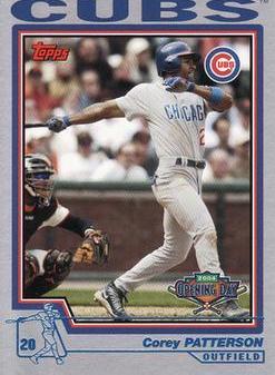 Corey Patterson #11 Baseball Cards 2004 Topps Opening Day