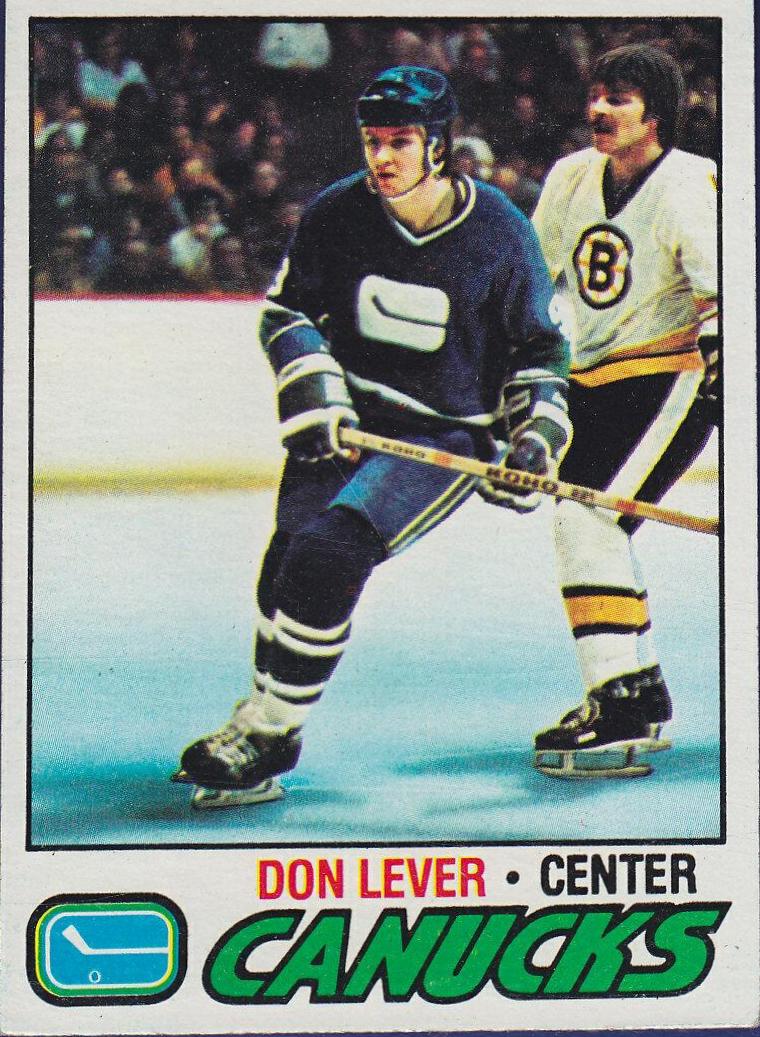 Don Lever #111 Hockey Cards 1977 Topps