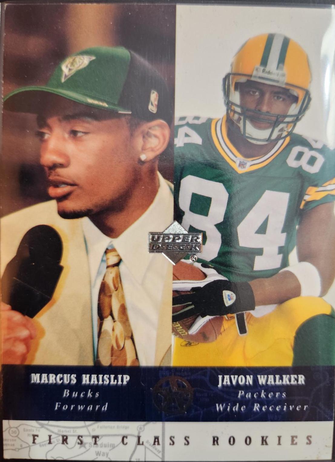 Javon Walker/Marcus Haislip #278 Football Cards 2003 Upper Deck
