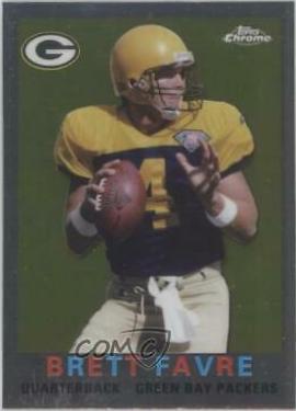 Brett Favre #T60-BF Football Cards 2015 Topps Chrome 60th Anniversary