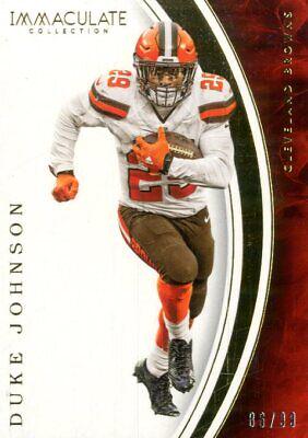 Duke Johnson #9 Football Cards 2016 Panini Immaculate