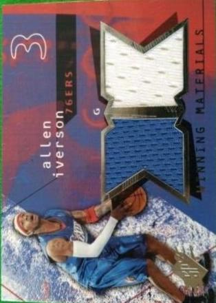 Allen Iverson #WM-AI Basketball Cards 2004 Spx Winning Materials