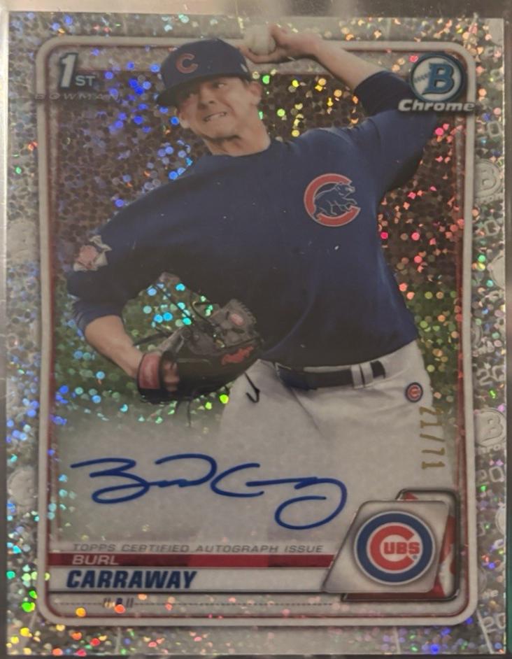 Burl Carraway [Sparkle Refractor] #CDA-BC