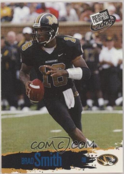Brad Smith #B-8 2006 Press Pass Football