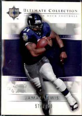 Jamal Lewis #6 Football Cards 2004 Upper Deck Ultimate Collection