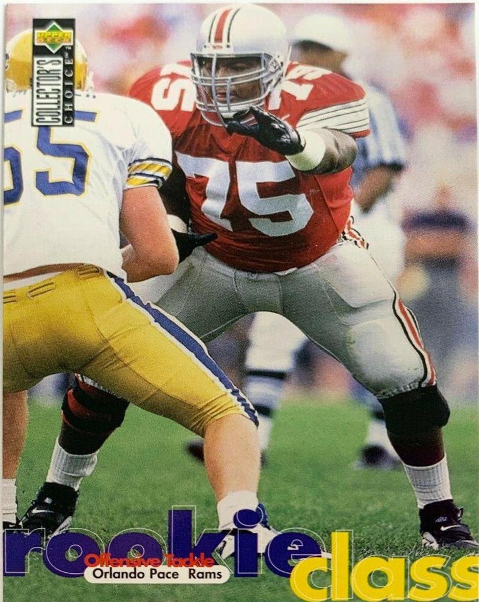 Orlando Pace #1 Football Cards 1997 Collector's Choice