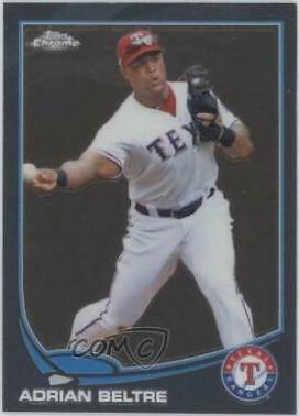 Adrian Beltre #122 2013 Topps Chrome Baseball