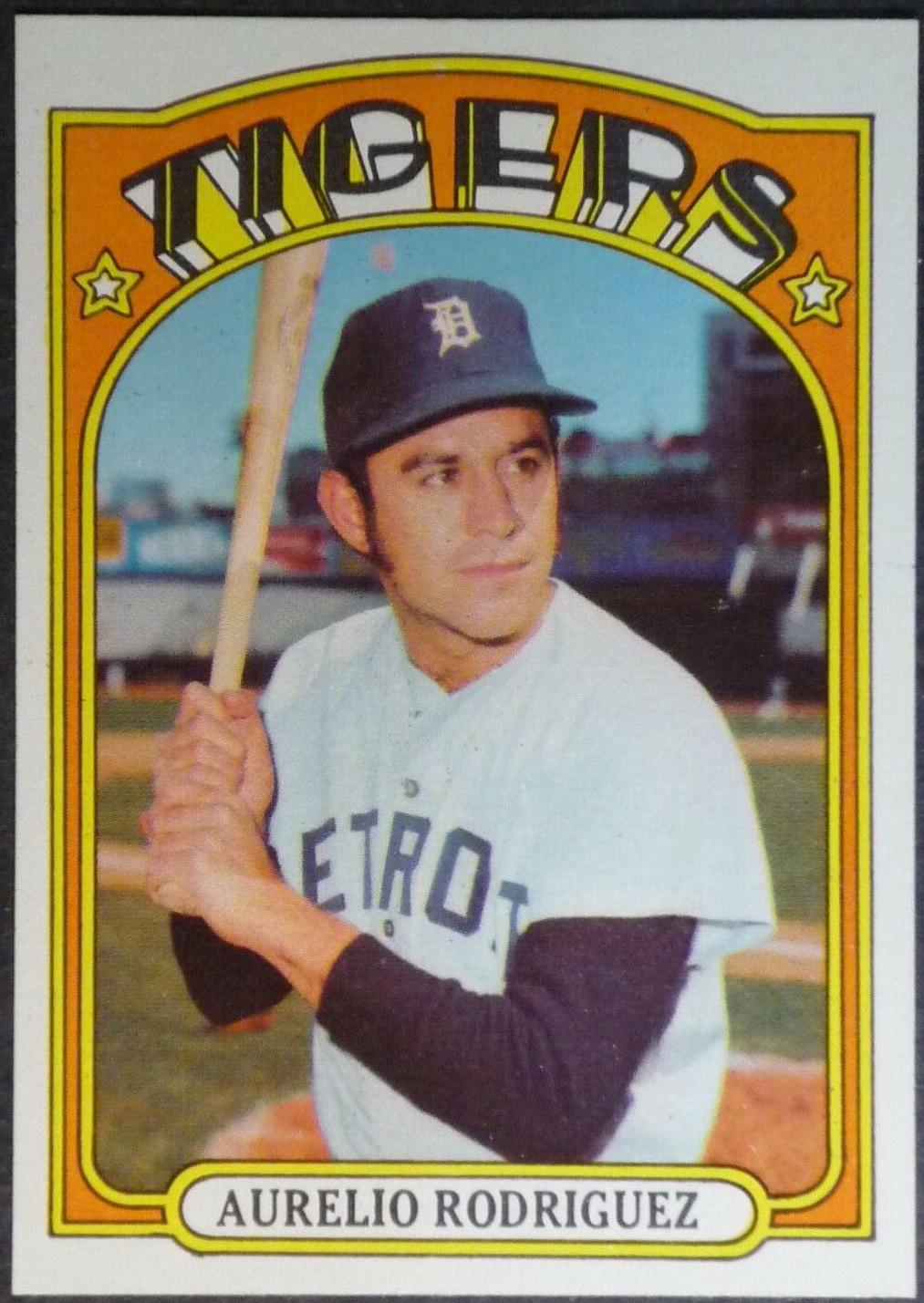 Aurelio Rodriguez #319 Baseball Cards 1972 Topps