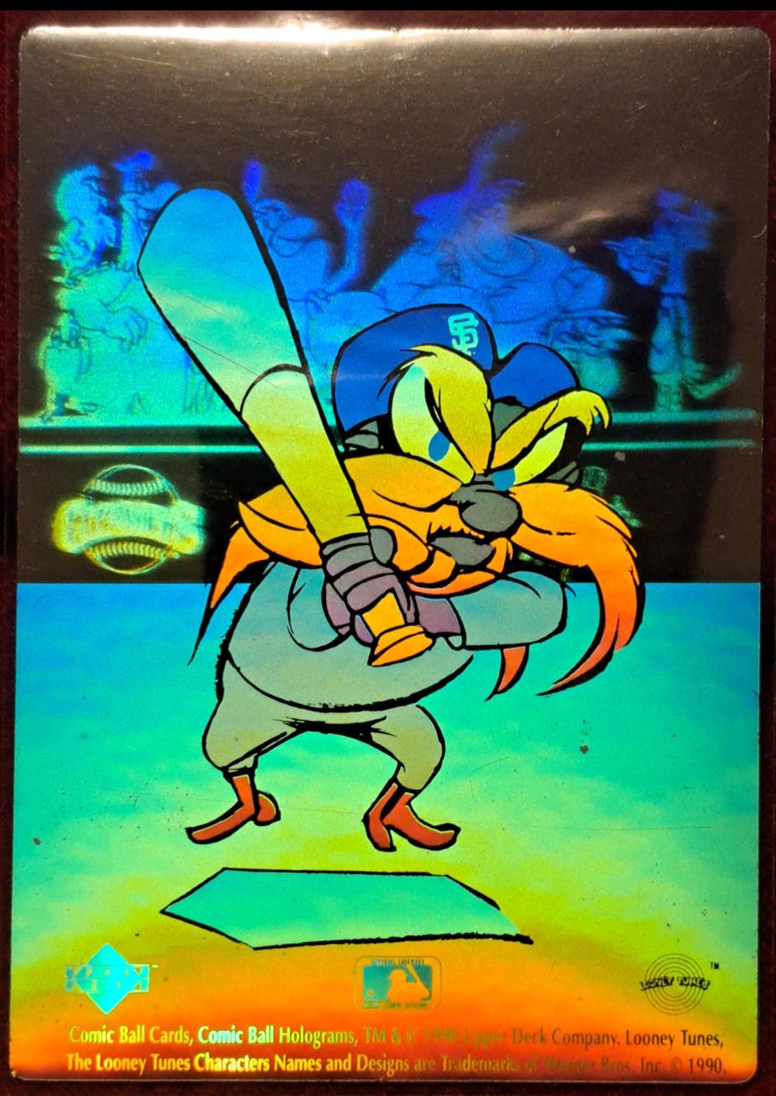 Looney Tunes Baseball Cards 1990 Upper Deck Comic Ball Holograms