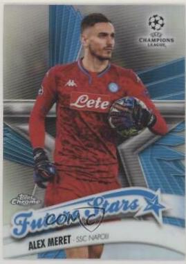 Alex Meret #FS-AM Soccer Cards 2019 Topps Chrome UEFA Champions League Future Stars