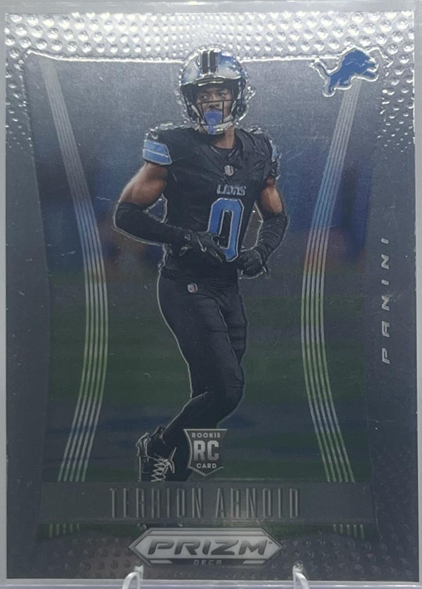 Terrion Arnold #104 Football Cards 2024 Panini Prizm Deca