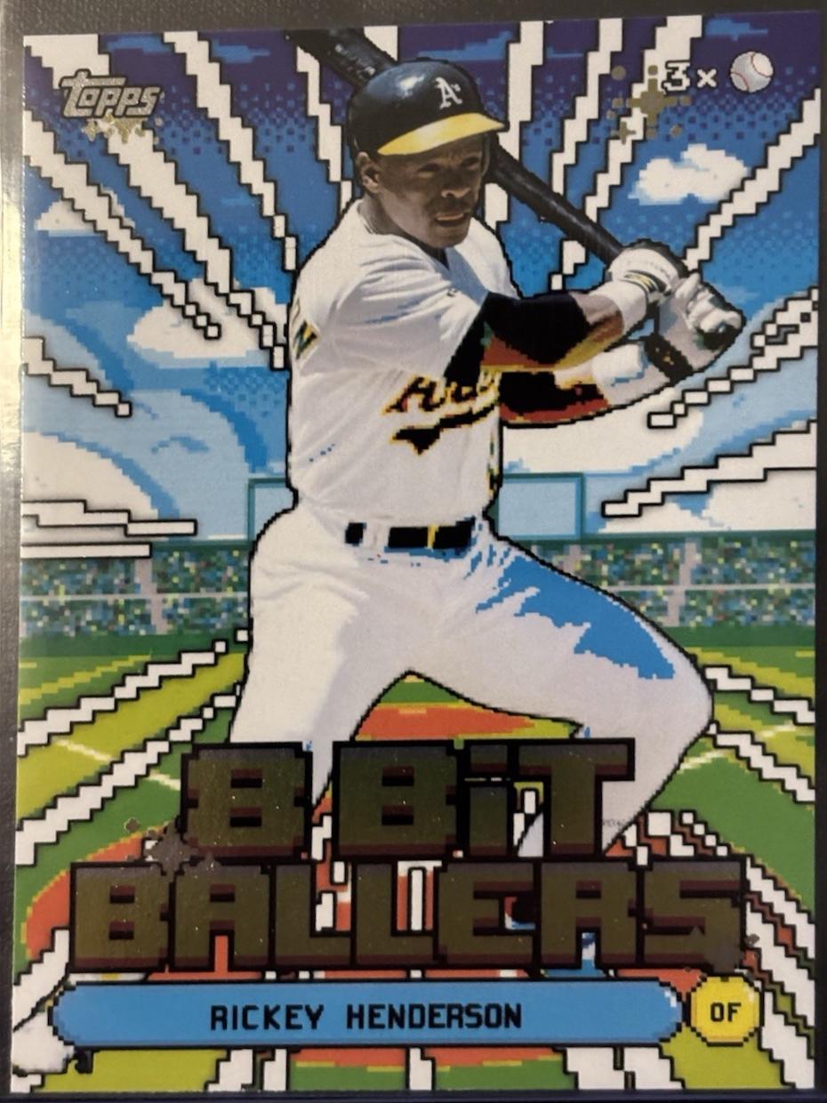Rickey Henderson #8B-17 Prices | 2026 Topps Celebration 8-Bit