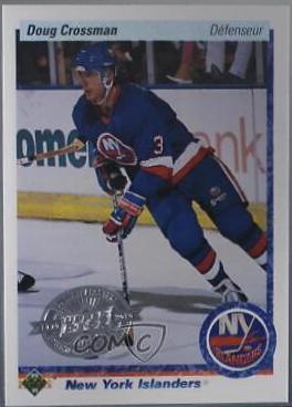 Doug Crossman #7 Hockey Cards 1990 Upper Deck French