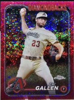 Zac Gallen [Magenta Speckle Refractor] #147