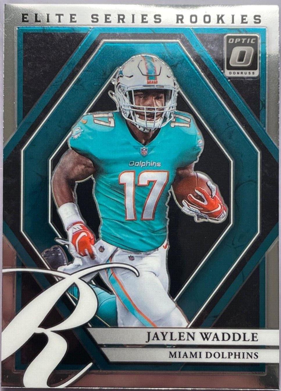Jaylen Waddle #ESR-8 Football Cards 2021 Panini Donruss Optic Elite Series Rookies