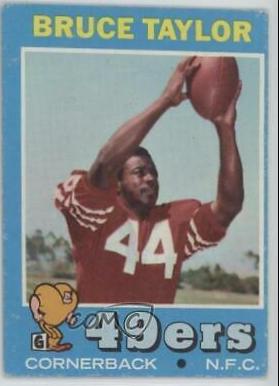 Bruce Taylor #239 Football Cards 1971 Topps