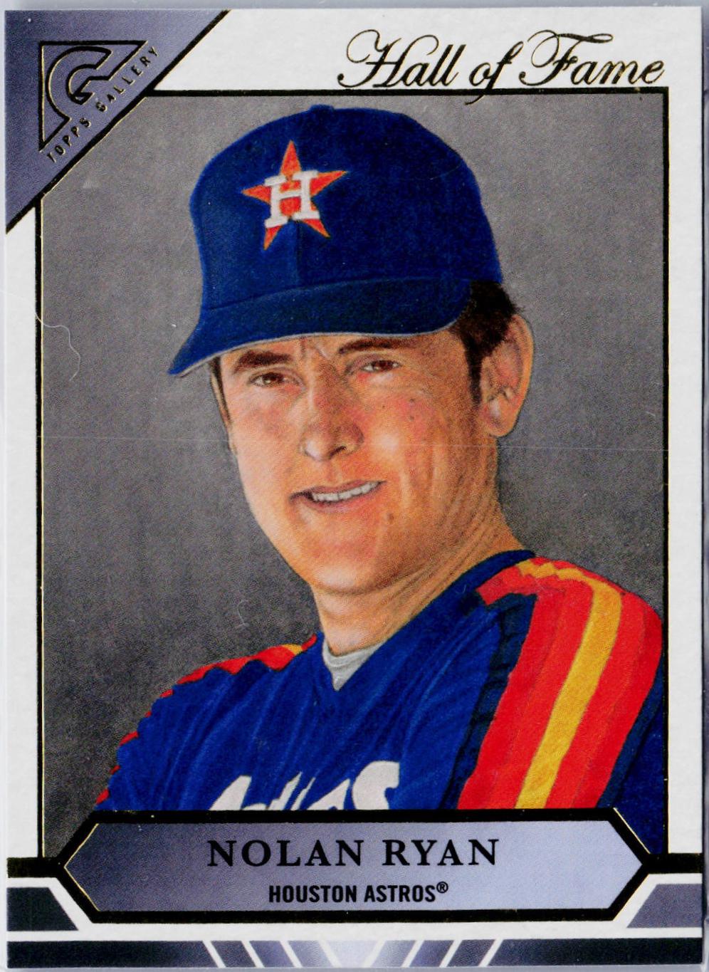 Nolan Ryan #HOFG-10 Baseball Cards 2020 Topps Gallery Hall of Fame