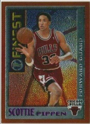 Scottie Pippen #M15 Basketball Cards 1995 Finest Mystery