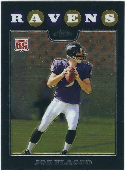 Joe Flacco #TC170 Football Cards 2008 Topps Chrome