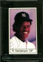 Ricky Henderson Baseball Cards 1985 All Star Game Program Inserts Hand Cut Prices