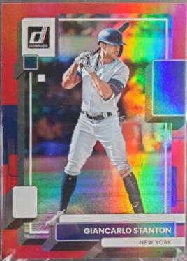 Giancarlo Stanton #141 2022 Panini Donruss Baseball