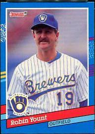 Robin Yount #272 Baseball Cards 1991 Donruss