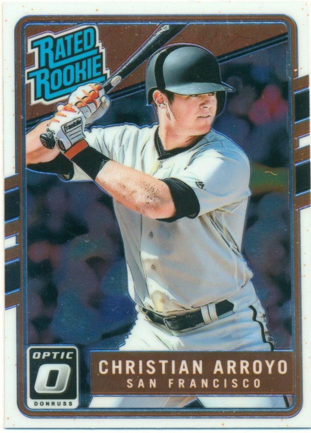 Christian Arroyo #63 2017 Panini Donruss Optic Baseball