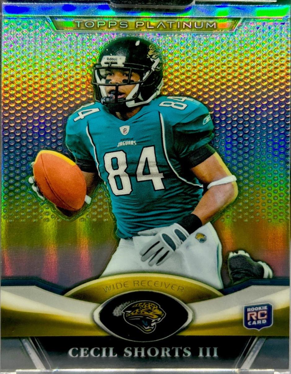 Cecil Shorts III #115 2011 Topps Platinum Football