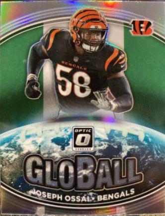 Joseph Ossai #GB-2 Football Cards 2021 Panini Donruss Optic GloBall