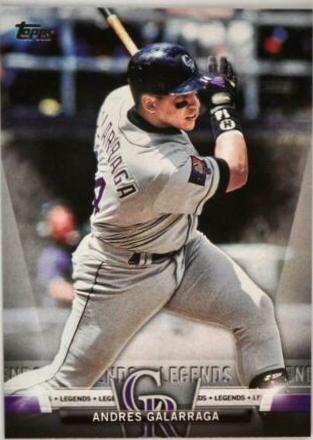 Andres Galarraga #TS-39 2018 Topps Salute Baseball