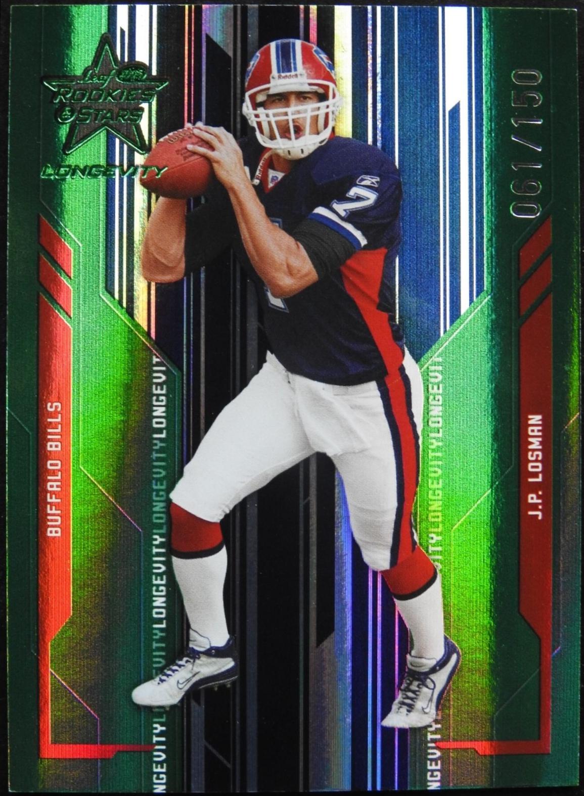 J.P. Losman #11 Football Cards 2005 Leaf Rookies & Stars