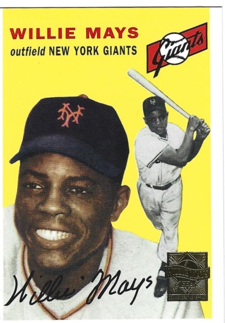 Willie Mays #5 Baseball Cards 1997 Topps Willie Mays