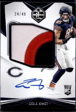 Cole Kmet [Patch Autograph Silver] #173